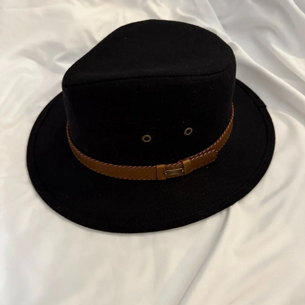 Like New Vintage Stetson Crushable Wool Hat